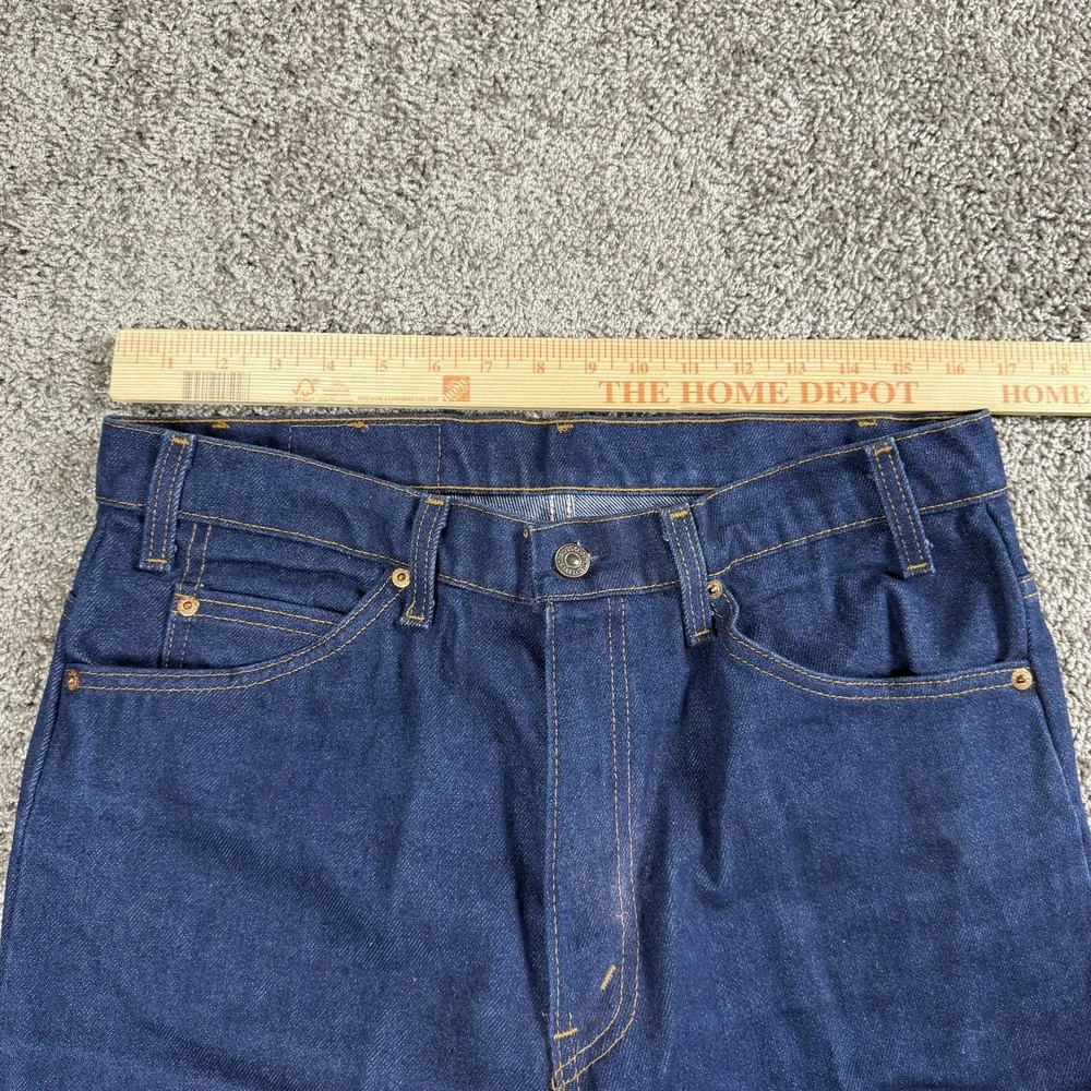VTG 80s Levis 20508 Mens Jeans 34x30 Straight Leg Orange Tab Made USA Denim‎